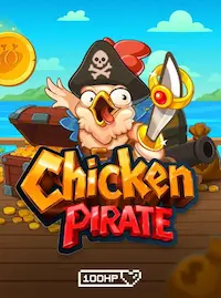 Chicken Pirate crash game at OKGO COM