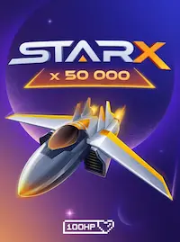 StarX crash game at OKGO COM